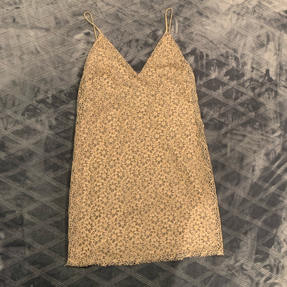 ZARA Floral Spring Mini Dress